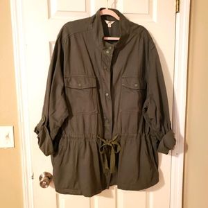 CARGO STYLE JEAN JACKET